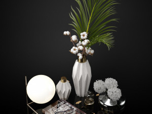 decorative set 002 3D Model