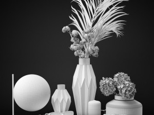 decorative set 002 3D Model