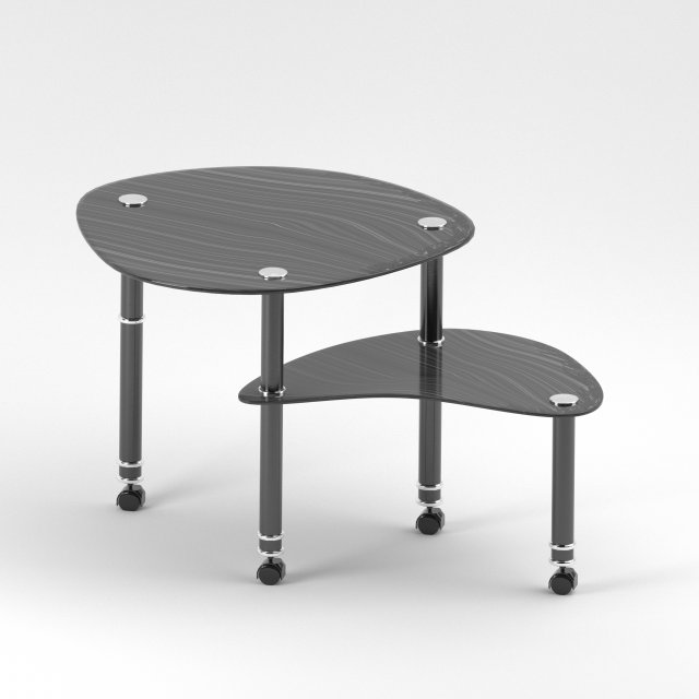 granite table Model 3D .c4d .max .obj .3ds .fbx .stl .blend 