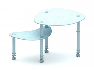 granite table Model 3D
