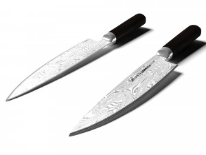 knife samura damascus chef sd-0085 200 mm 3D Model