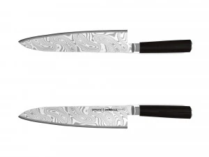 cuchillo samura damasco grand chef 240 mm Modelo 3D