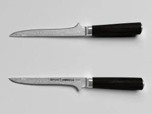 cuchillo de unión samura damasco 165 mm Modelo 3D