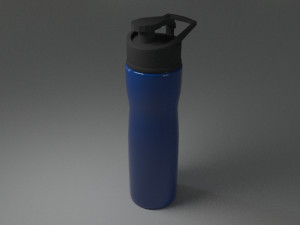 water bottle Modello 3D