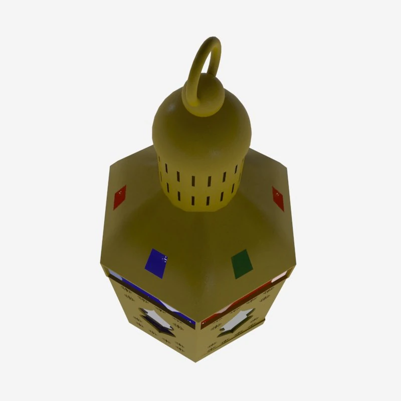 lantern 3D Model .c4d .max .obj .3ds .fbx .stl .blend 