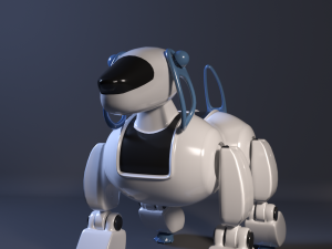 the robot dog 3Dモデル