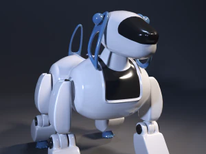 the robot dog 3D Model