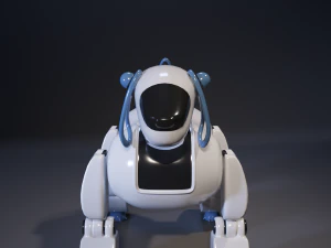 the robot dog 3D Model