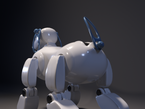 the robot dog Model 3D