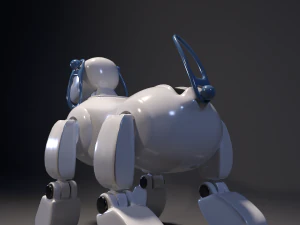 the robot dog 3D Model