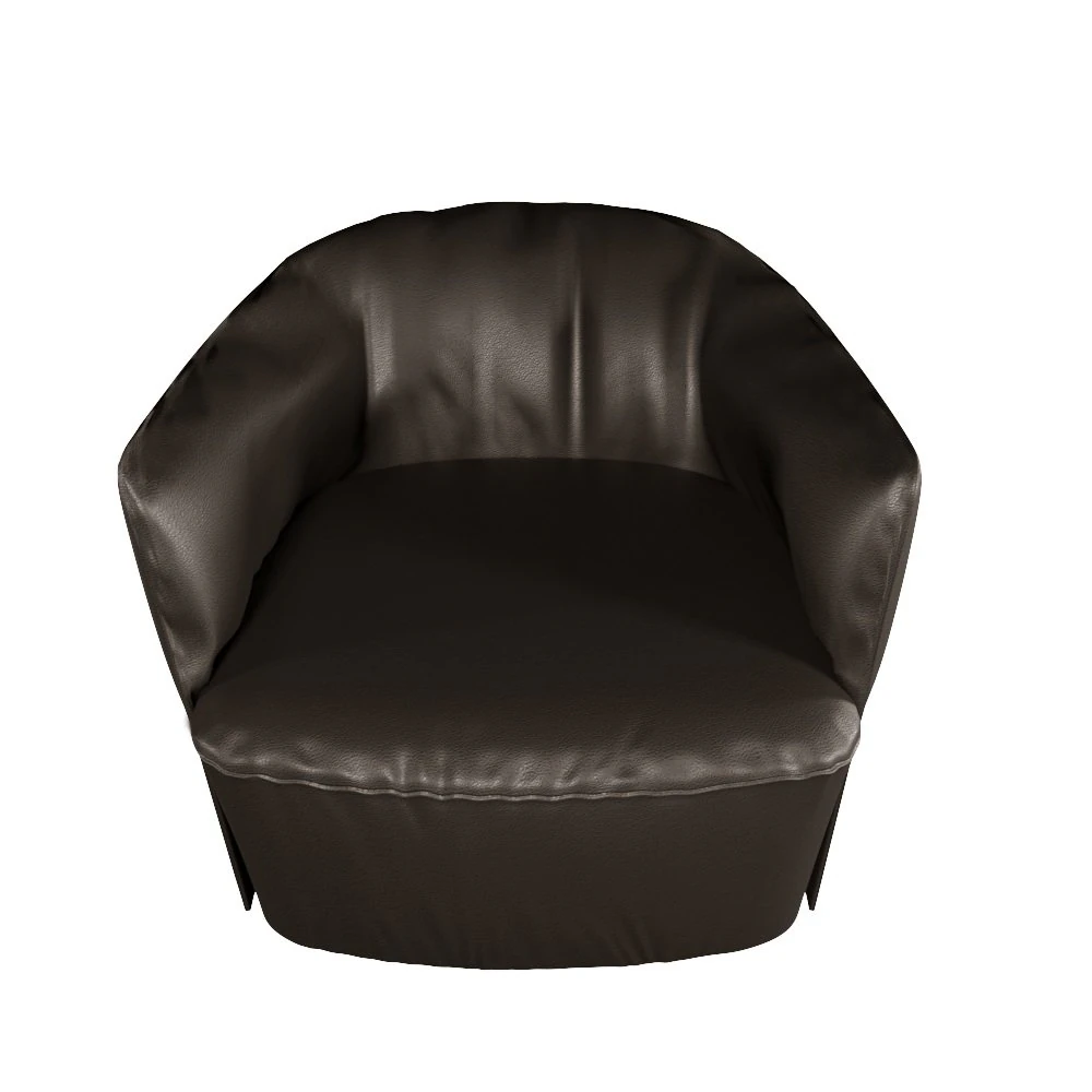 leather chair 3D Model .c4d .max .obj .3ds .fbx .stl .blend 