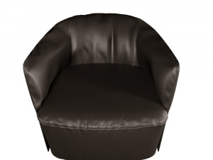 leather chair 3Dモデル