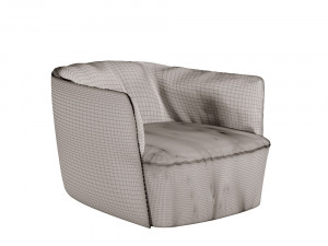 leather chair 3D Модель