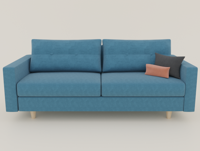 fabric sofa 3Dモデル .c4d .max .obj .3ds .fbx .stl .blend 