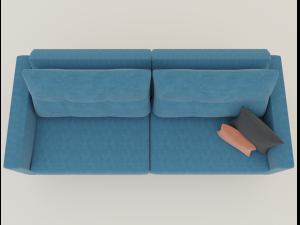 fabric sofa 3Dモデル