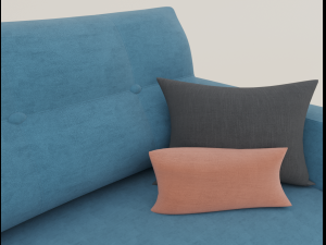 fabric sofa 3Dモデル
