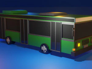 pack de voitures low poly Modèle 3D