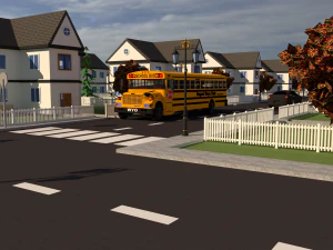 3d neighborhood model 3D Model