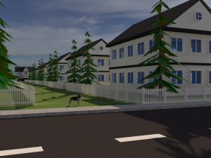 3d neighborhood model Model 3D