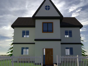 3d villa 3D Model