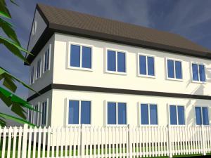 3d villa 3D Model