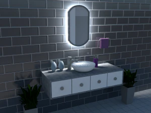 3d bathroom sink 3D Model