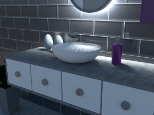 3d bathroom sink 3D Model