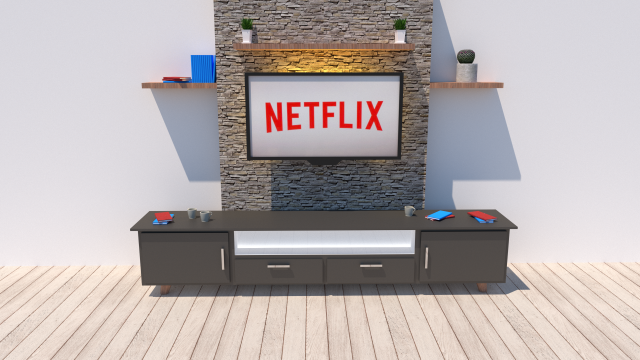 3d tv unit 3D 模型 .c4d .max .obj .3ds .fbx .stl .blend