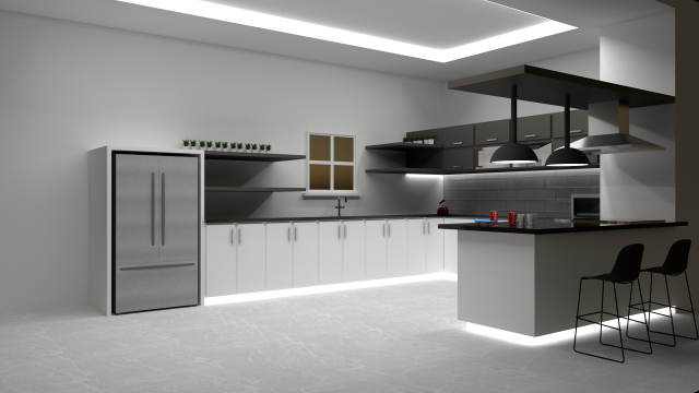 3d kitchen model 3Dモデル .c4d .max .obj .3ds .fbx .stl .blend 