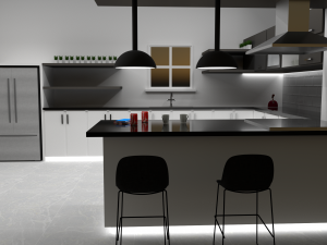3d kitchen model 3Dモデル