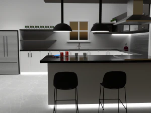 modelo de cozinha 3D Modelo 3D