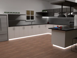 modelo de cozinha 3D Modelo 3D