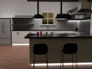 3d kitchen model 3Dモデル
