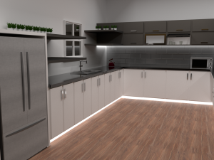 3d kitchen model 3Dモデル