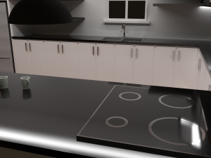3d kitchen model 3Dモデル