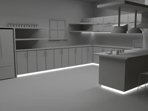 modelo de cozinha 3D Modelo 3D