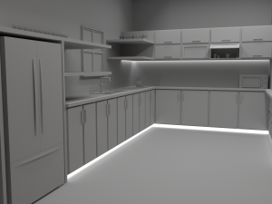 3d kitchen model 3Dモデル