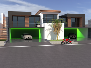 3d modern villa Modelo 3D