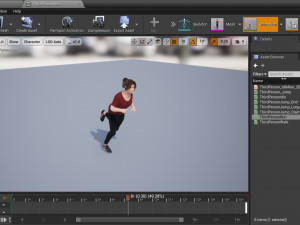 woman character low-poly 3Dモデル