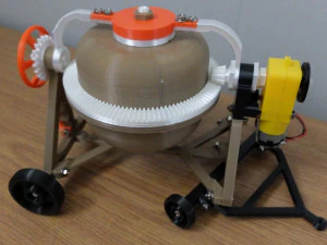 concrete mixer 3d 3D Print Model
