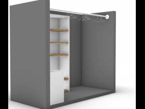 wardrobe 3D Model