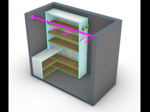 wardrobe 3D Model