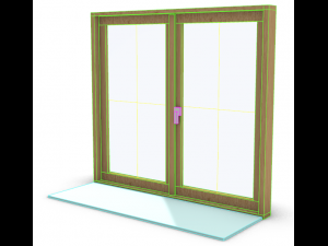 window 3D Model