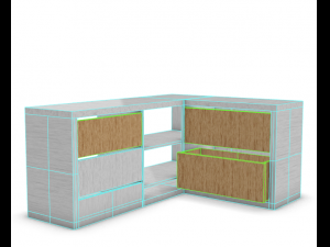 bedroom furniture 3D Модель
