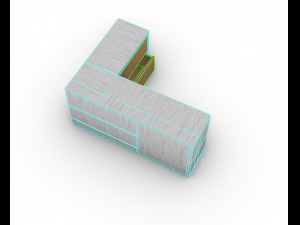 bedroom furniture 3D Модель