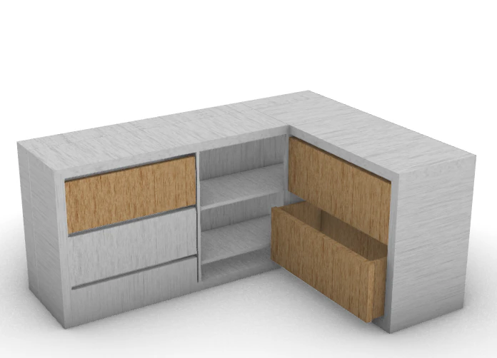 bedroom furniture 3D Model .c4d .max .obj .3ds .fbx .stl .blend
