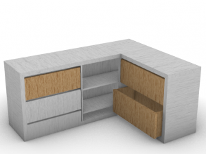 bedroom furniture Modelo 3D