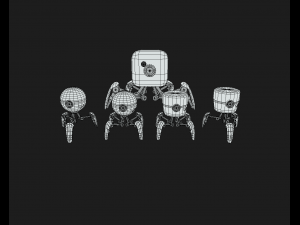 robot pack Modelo 3D