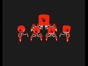 robot pack Modelo 3D