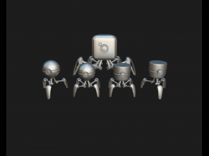 robot pack Modelo 3D